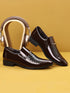 Men's Dress Shoes Elegant Animal Texture Slip-On for Weddings and Office Parties